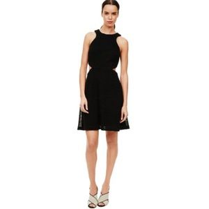 Club Monaco Black Cut Out Dress